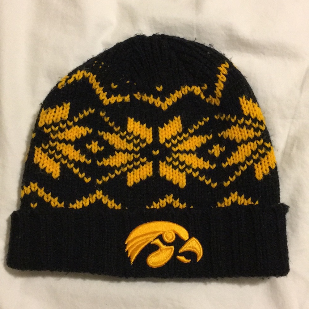 Iowa Hawkeyes Knit Winter Hat